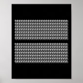 Poster Subtil 67 Six Seven Brainrot Message Caché Gen Al (Devant)