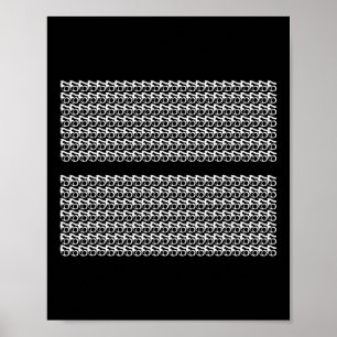 Poster Subtil 67 Six Seven Brainrot Message Caché Gen Al