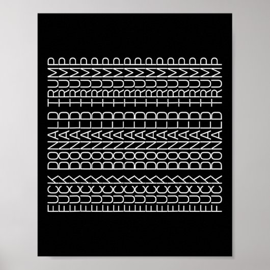 Poster Subtil anti-politique - Message caché Sarcasme F (Devant)