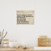 Poster Subversion et destruction de la contestation const (Cuisine)