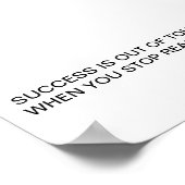 POSTER SUCCÈS (Coin)