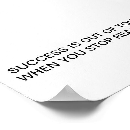 POSTER SUCCÈS (Coin)