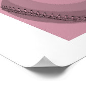 Poster Succès Courage Baseball Inspiration (Coin)