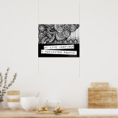 Poster Succès de l'affirmation positive Ambition Leader B (Cuisine)