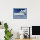 Poster SUCCÈS ~ Devis de motivation (Bureau à domicile)