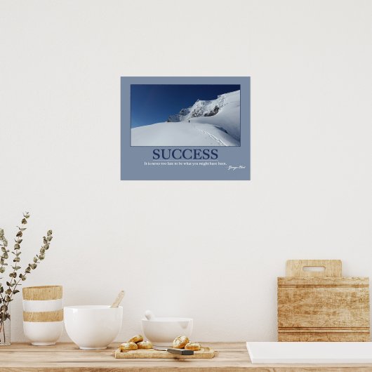 Poster SUCCÈS ~ Devis de motivation (Cuisine)