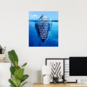 Poster Succès Inspiration et motivation (Bureau à domicile)