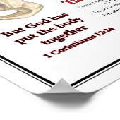 Poster Succession apostolique - La colonne vertébrale du  (Coin)