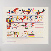 Poster Succession, Kandinsky (Devant)
