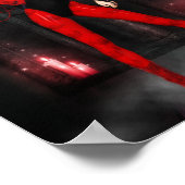 Poster Succube Rouge (Coin)