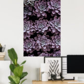 Poster Succulents (Bureau à domicile)