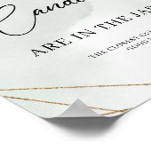 Poster Succulents Combien de bonbons sont dans le pot (Coin)