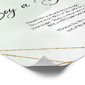 Poster Succulents eucalyptus vert Ne pas dire garçon ou f (Coin)