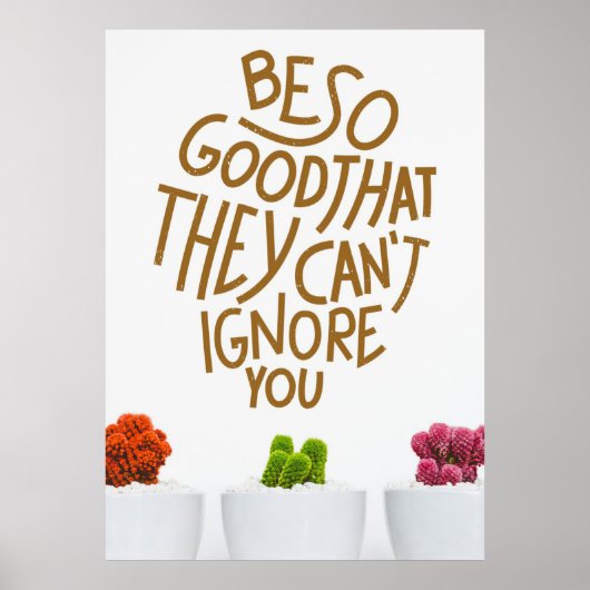 Poster Succulents Soient Si Bons Qu'Ils (Devant)