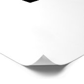 Poster Sucettes de café en sucre Fika Typographie (Coin)