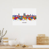 Poster Sucre Bolivie Skyline (Cuisine)