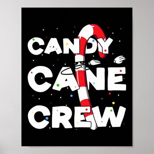 Poster Sucre de canne Crew Fun Christmas Candy Loover Dan (Devant)