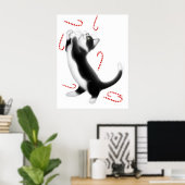 Poster Sucre de canne Jouets en chats Imprimer (Bureau à domicile)