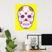 Poster sucre skullz : 1 (Bureau à domicile)