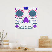 Poster sucre skullz : 1 (Cuisine)