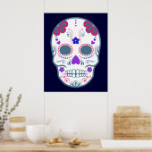 Poster sucre skullz : 1 (Cuisine)