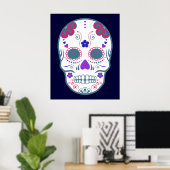 Poster sucre skullz : 1 (Bureau à domicile)