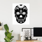 Poster sucre skullz : 2 (Bureau à domicile)