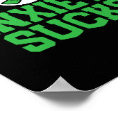 Poster Sucre Soutien de sensibilisation à la santé mental (Coin)