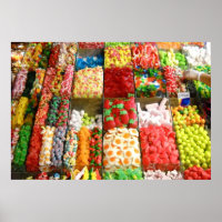 Sucres de bonbons de marché Barcelone Espagne