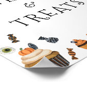 Poster Sucres et friandises d'Halloween (Coin)