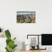 Poster Sud de l'Idaho - Célèbre ferme en Saumon (Bureau à domicile)