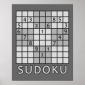 poster SUDOKU (Devant)