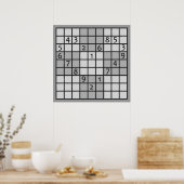 poster SUDOKU (Cuisine)