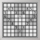poster SUDOKU (Devant)