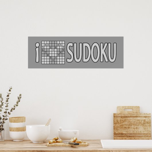 poster SUDOKU (Cuisine)