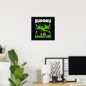 Poster Sudoku est un amoureux du casse-tête (Bureau à domicile)