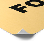 Poster "Sue for Victory" (Coin)