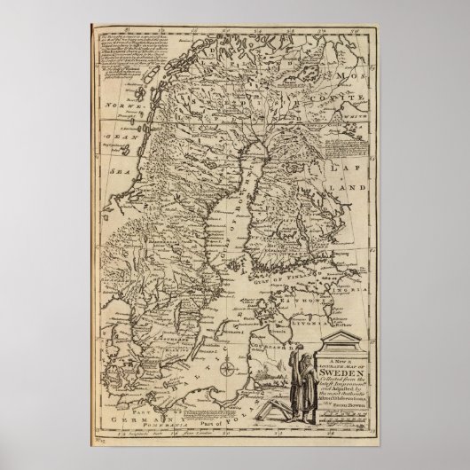 Poster Suède (Devant)