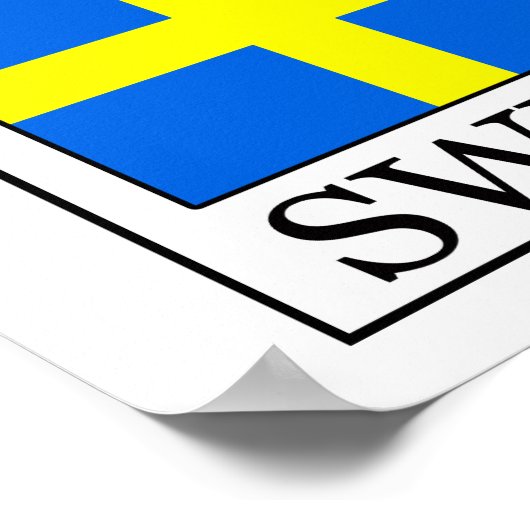 Poster Suède (Coin)