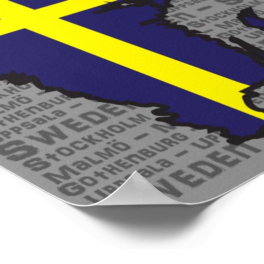 Poster Suède (Coin)