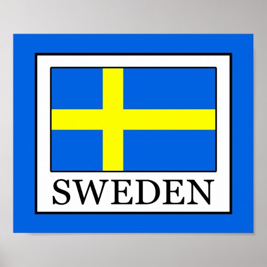 Poster Suède (Devant)