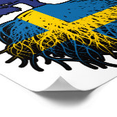 Poster Suède Australie Australie Australie racine arbre (Coin)