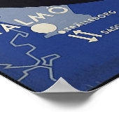 Poster Suède, c'est l'endroit (Coin)