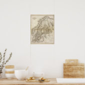 Poster Suède, Danemark, Norvège (Cuisine)