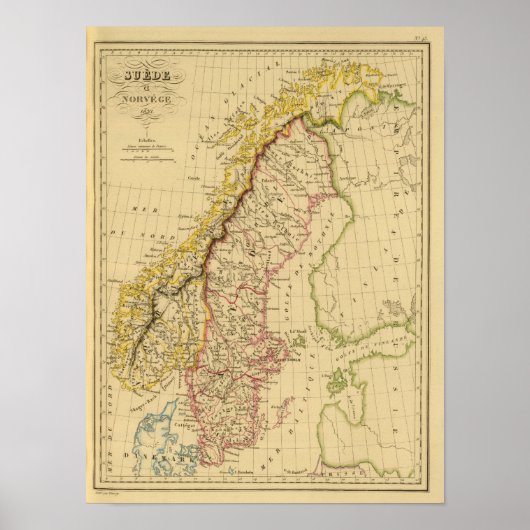 Poster Suède et Norvège 3 (Devant)