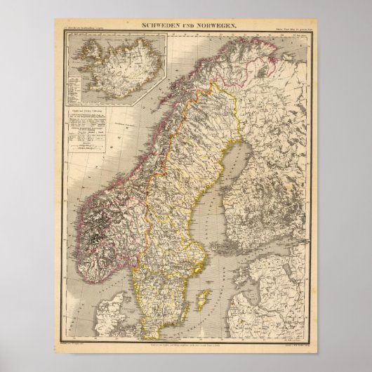 Poster Suède et Norvège 5 (Devant)