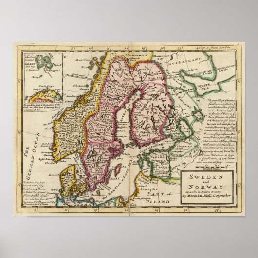 Poster Suède et Norvège 9 (Devant)