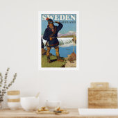 Poster Suède ~ Lappland (Cuisine)