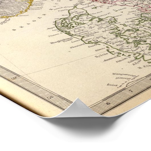 Poster Suède, Norvège, Danemark 3 (Coin)