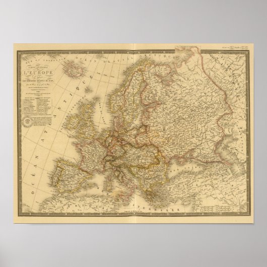 Poster Suède, Norvège et Danemark (Devant)